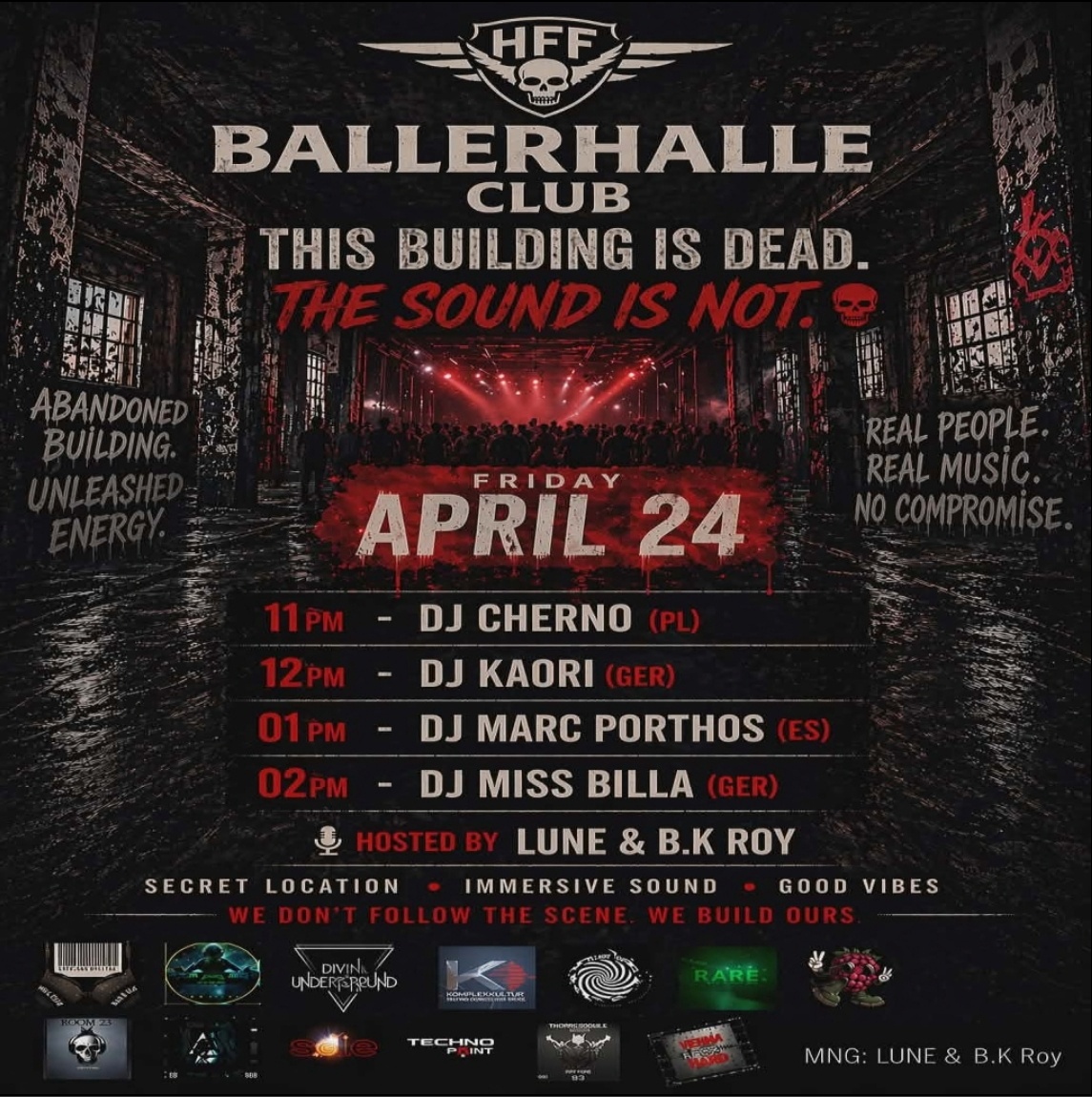 Ballerhalle 24/04/2026